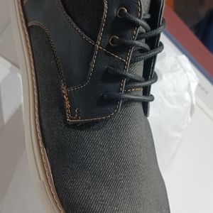 New Seven 91 men black shoes size 8